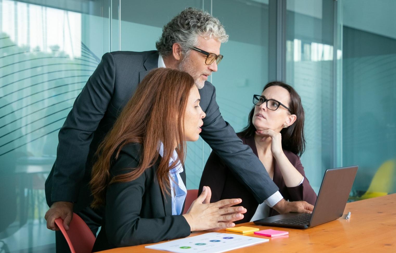 Team collaboration on departmental budget forecasting